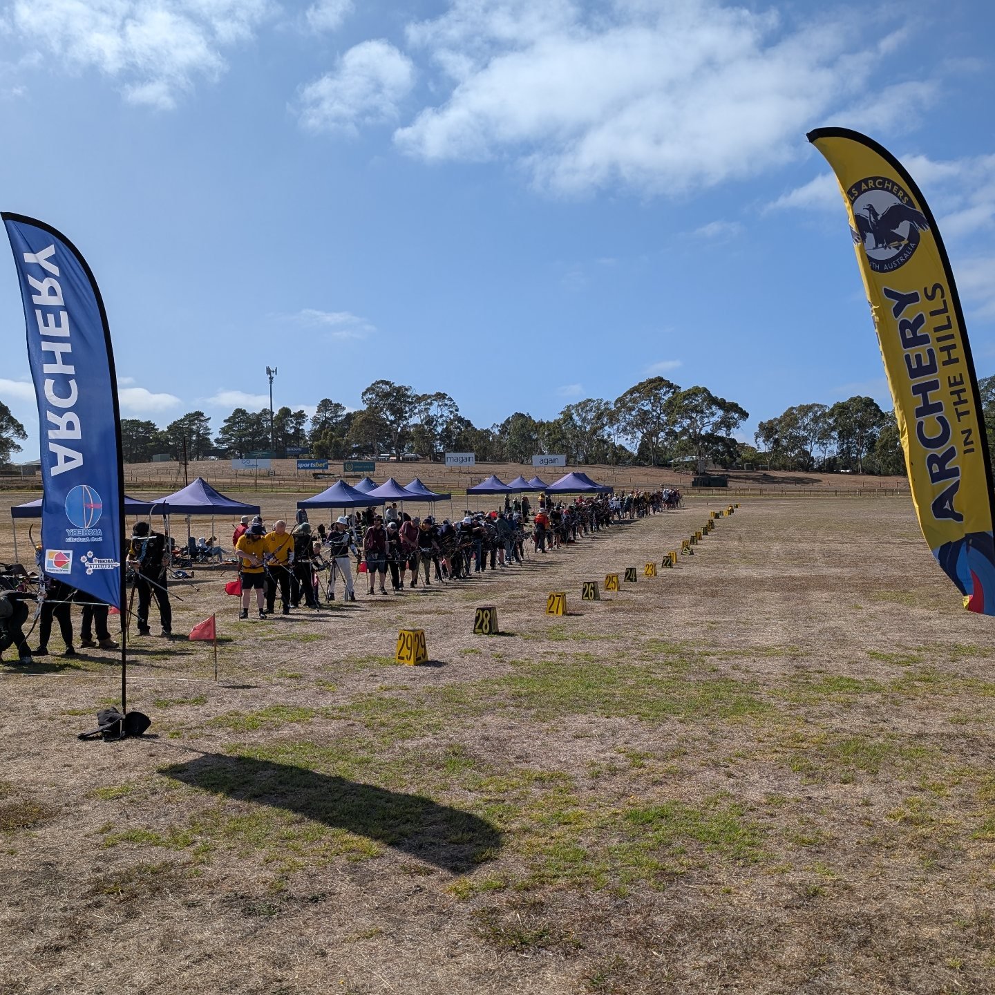 ARCHERY South Australia (ARCHERY SA) - Blue skies in the Blue Lake city ...