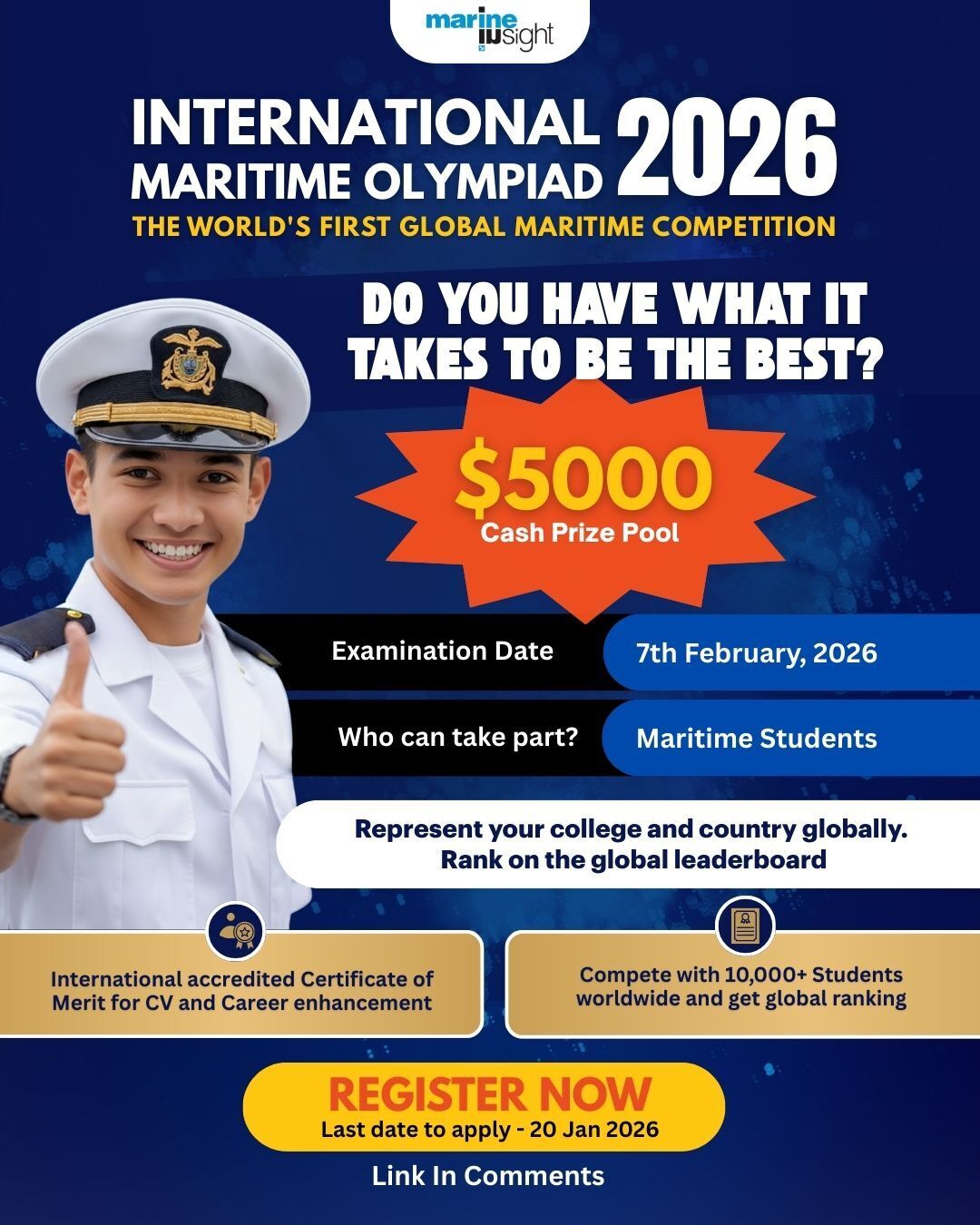 Marine Insight - 🎉 ANNOUNCING THE WORLD'S FIRST GLOBAL... | Facebook
