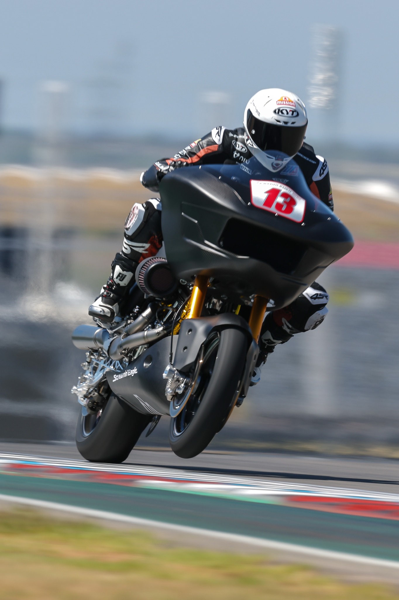 Wheelie Wednesday, bagger style. @CoryWest13 putting the big twin 