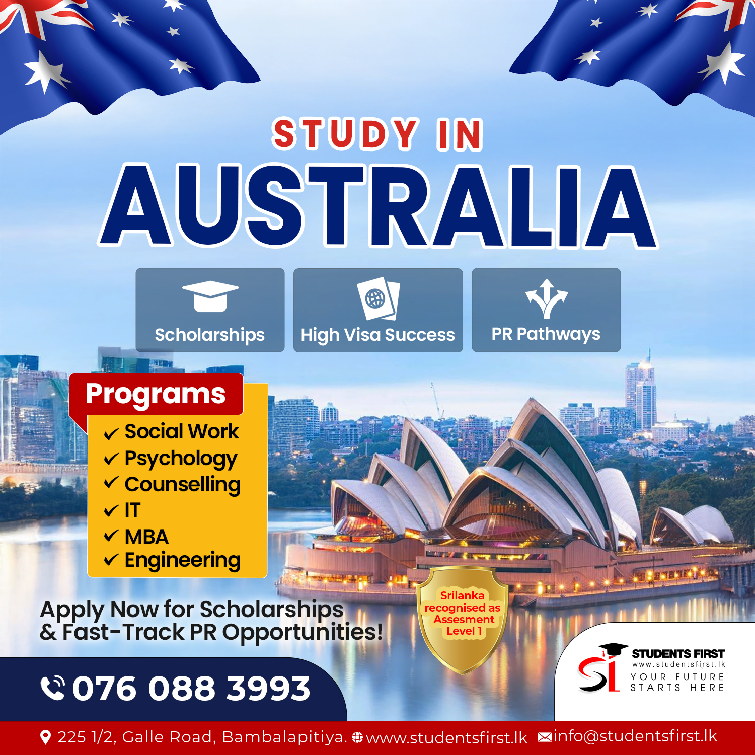 Students - 🇦🇺 Study in Australia made EASY‼️ Sri Lanka is now ...