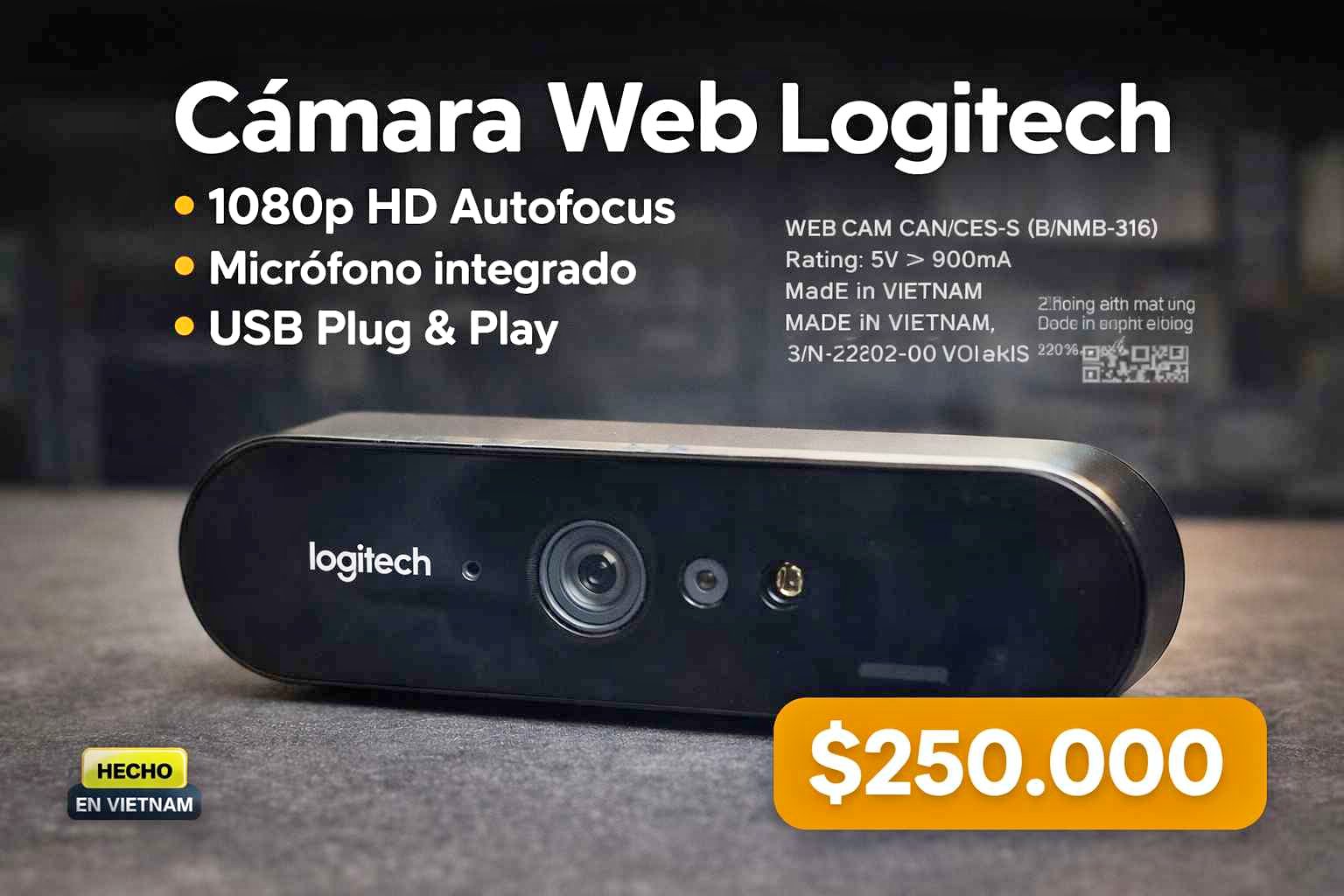 Camara web Logitech - Cameras - Medellín, Antioquia | Facebook ...