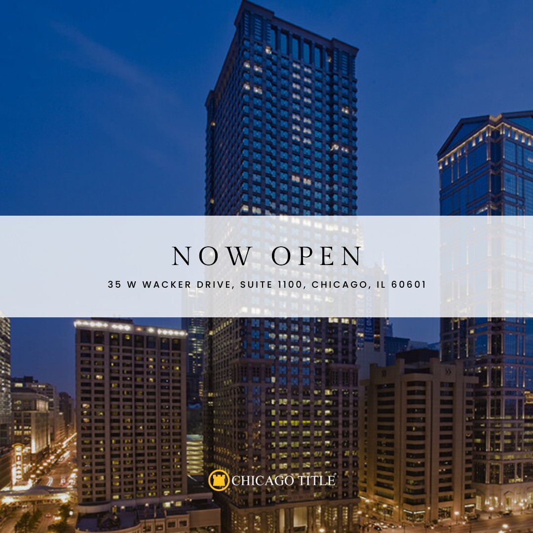 We are excited to announce that... - Chicago Title Illinois | Facebook