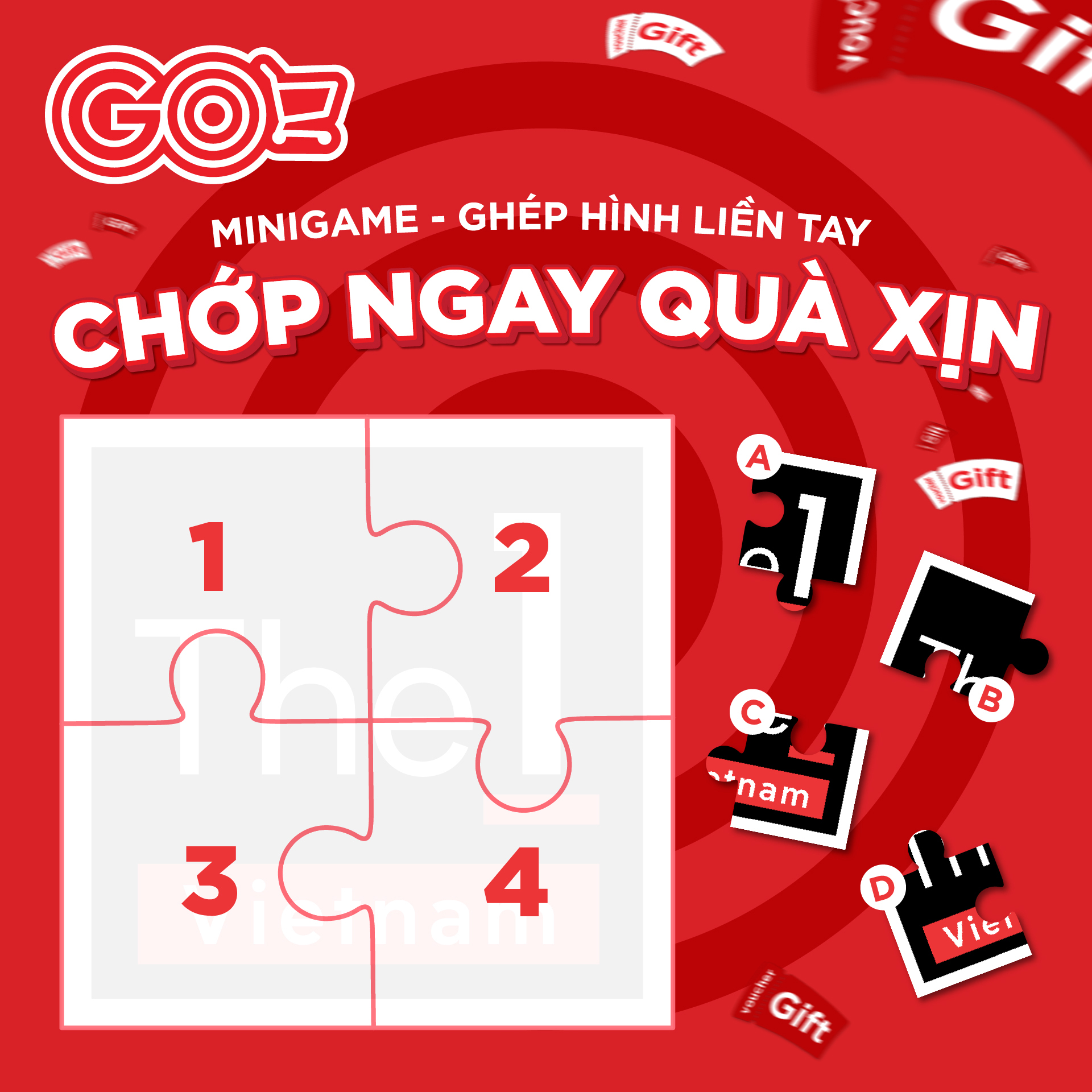GO - [MINIGAME] GHÉP HÌNH LIỀN TAY – CHỚP NGAY QUÀ XỊN CÙNG GO! 🎁 💕Cả ...