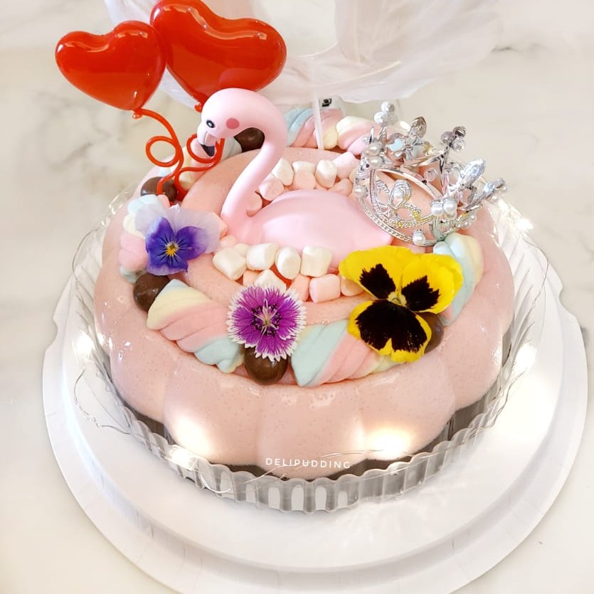 Gara2 waktu itu posting pudding 2 tier ini, terus ada yang tertarik mau ...