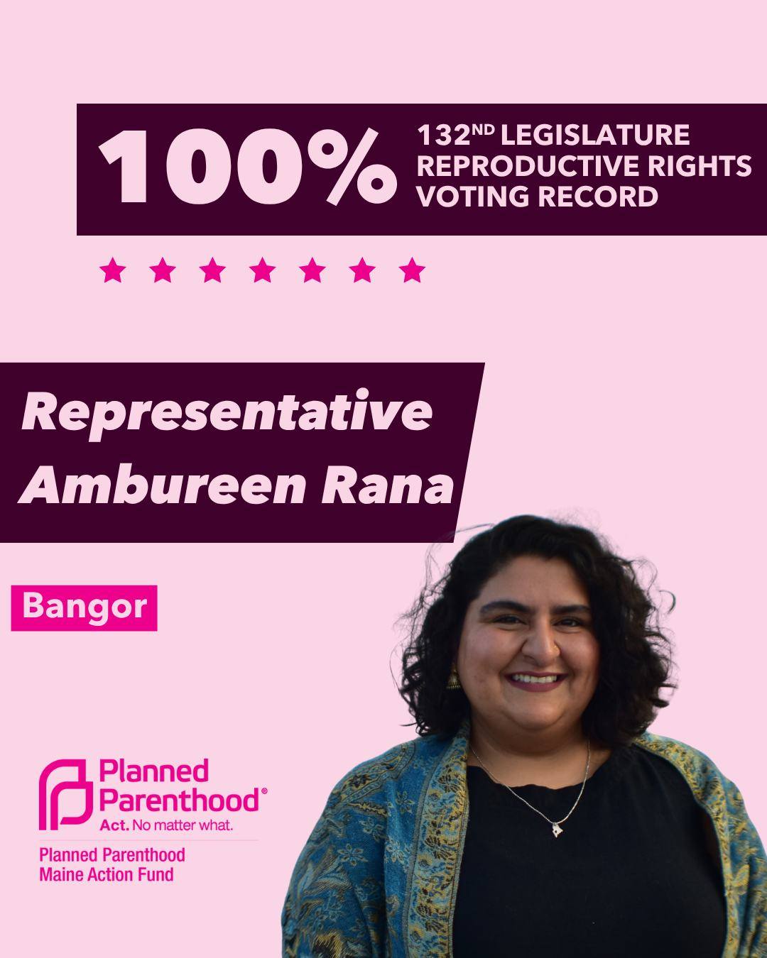 Representative Ambureen Rana