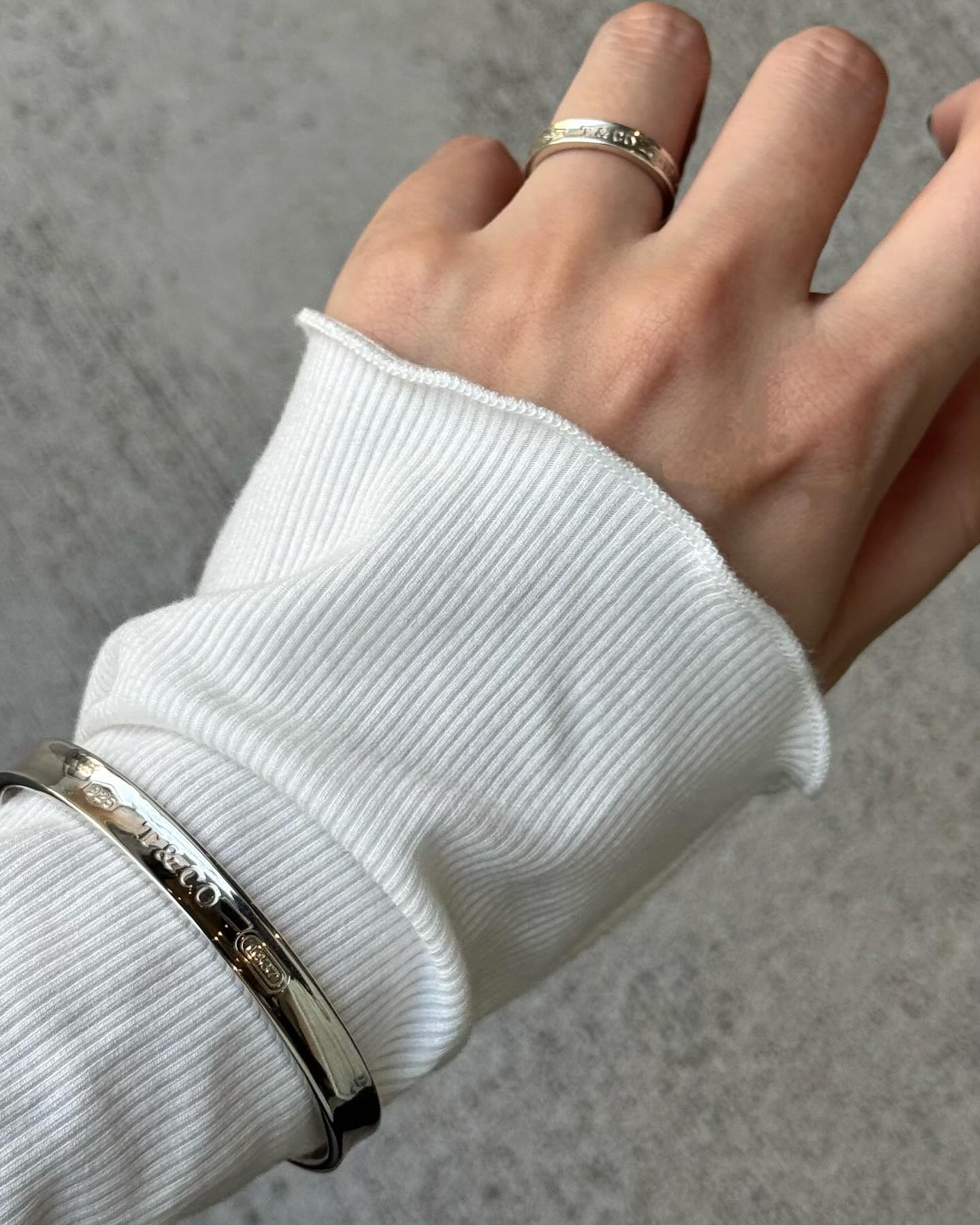 TIFFANY&CO. 1837ナローリング 1837ナローバングル #vintageshop#hedy 