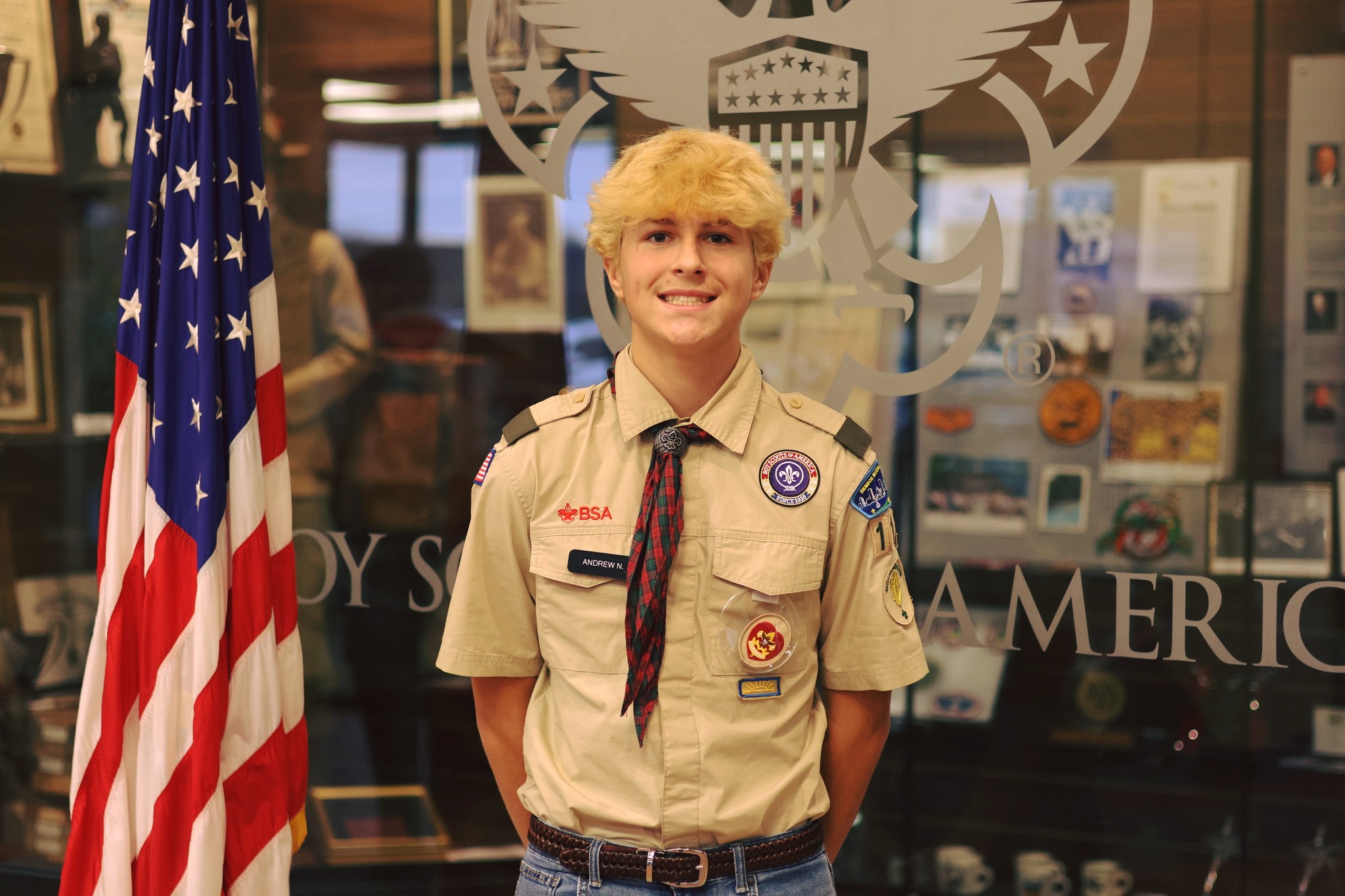 Seneca - Congratulations to Andrew of Troop 110 on achieving the rank ...