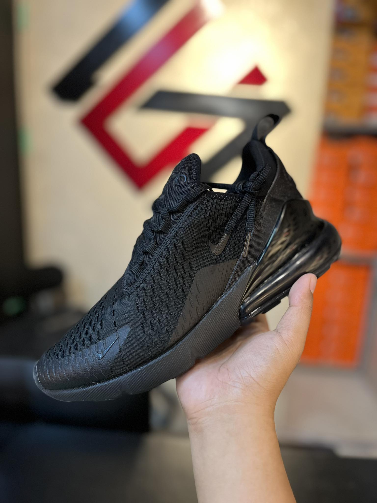Nike Air Max 270 'Triple Black' Sizes: US Men's Price: P3