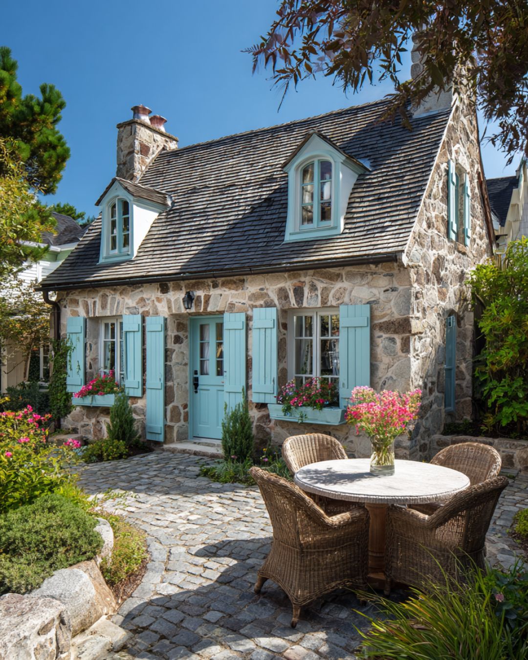 Cottage - Discover this charming country stone cottage with cheerful ...