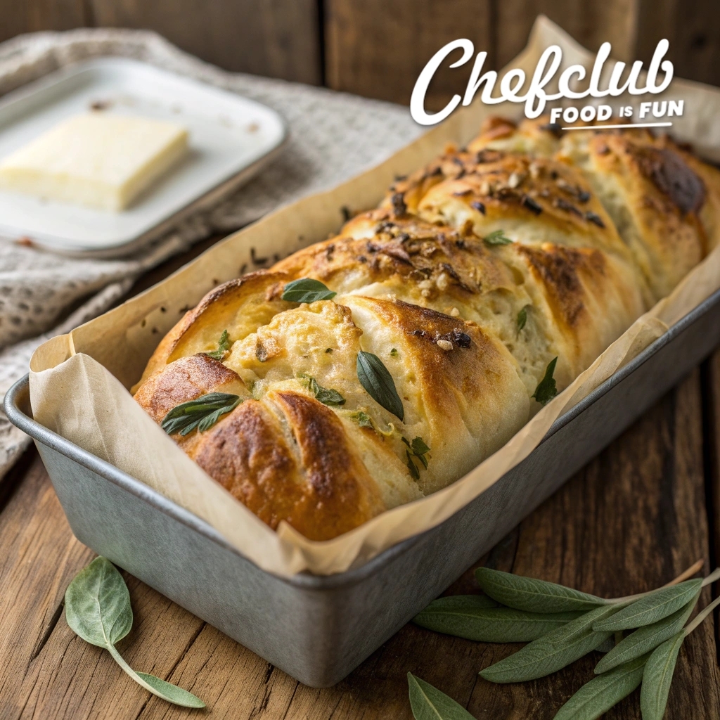 🍞 Cheesy Caramelized Sage Bread is your... - Chefclub Network | Facebook