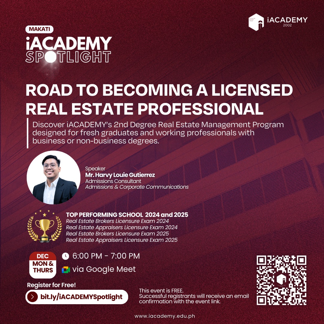 iACADEMY - Want to pursue a #BeyondBetter Real Estate Career? Join ...