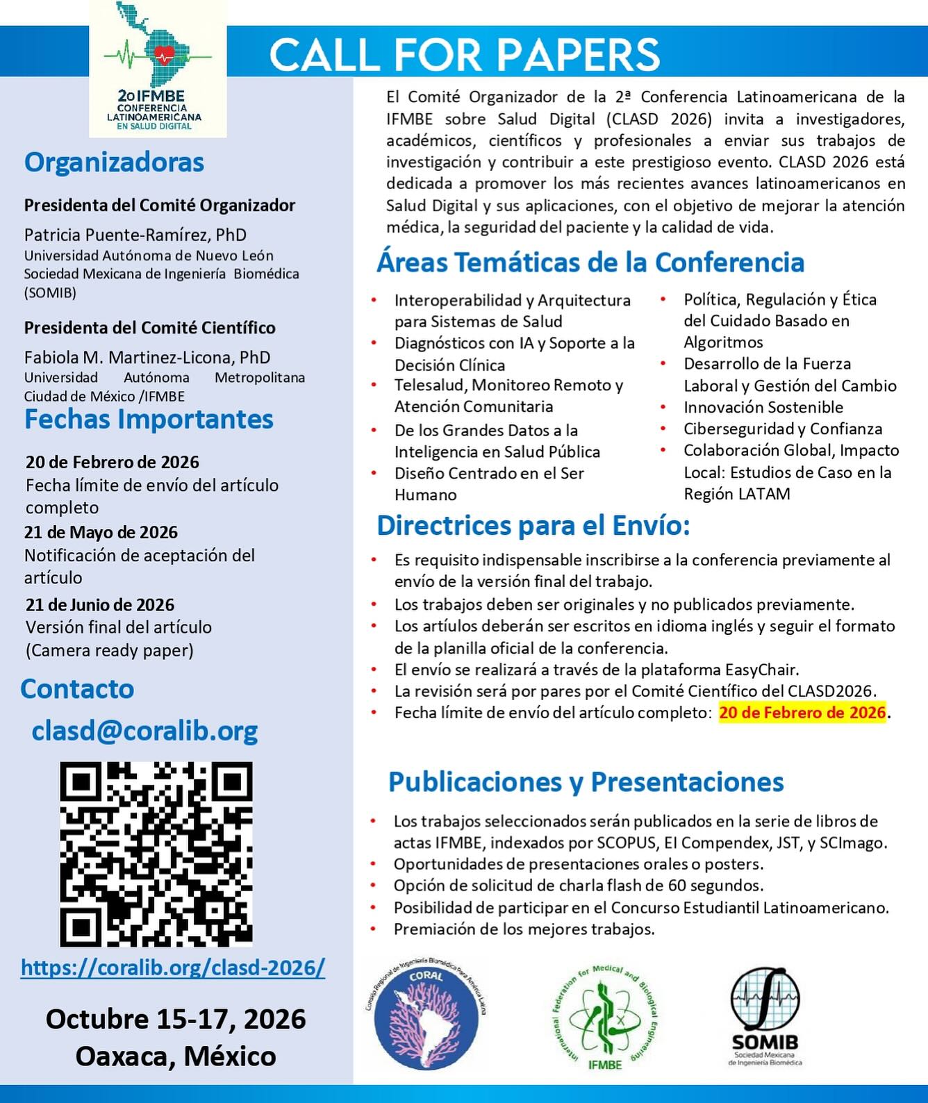 Sociedad - Call for papers para la 2a Conferencia Latinoamericana de la ...
