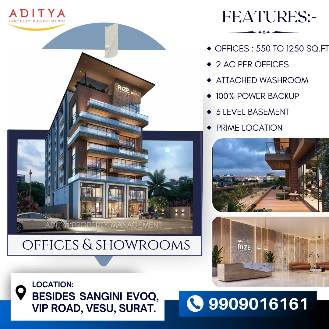 Aditya - Trivedaa RIZE | Best For Investment - Premium Offices ...