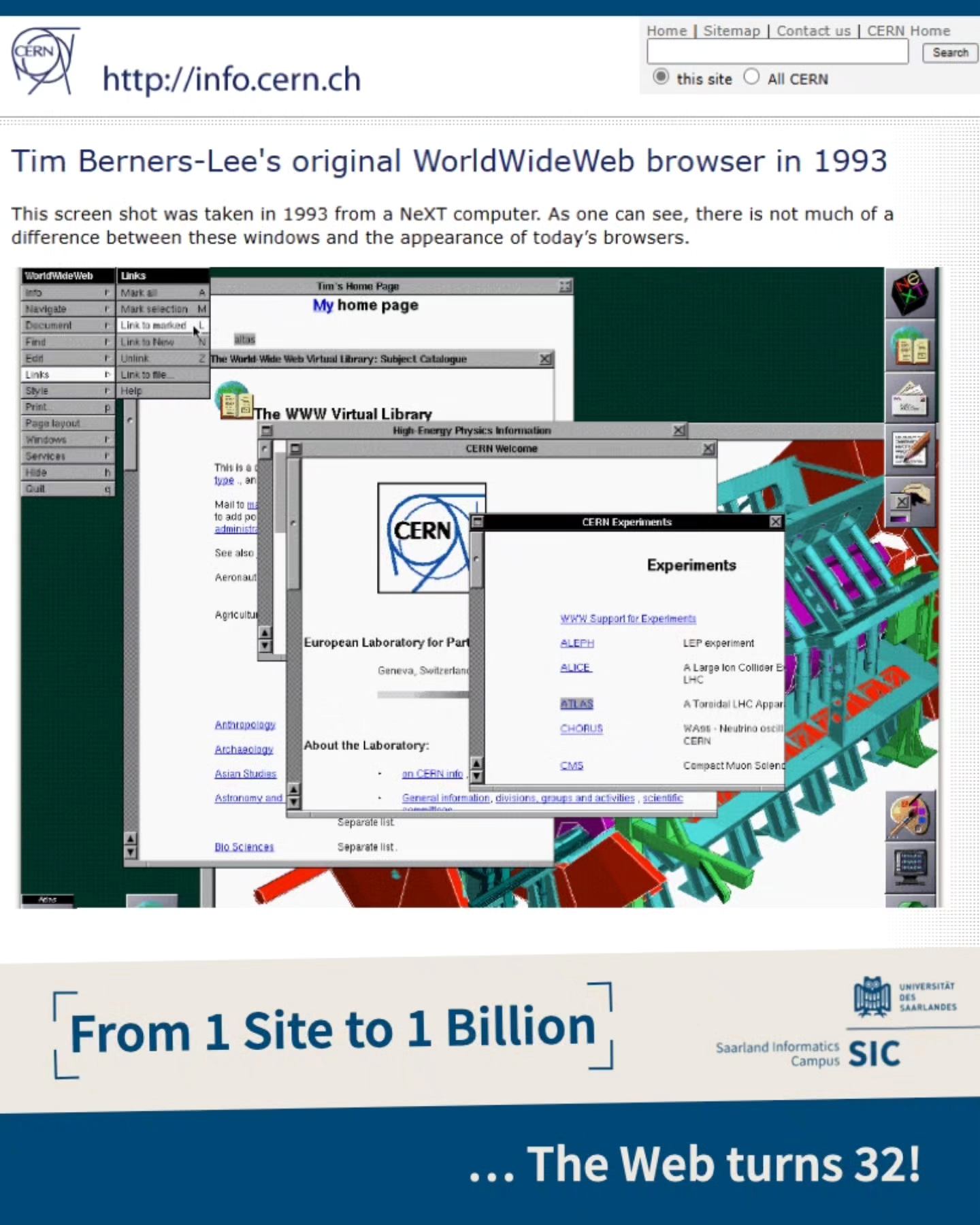 When the Web Was Just a Page – April 30, 1993 On this day, CERN