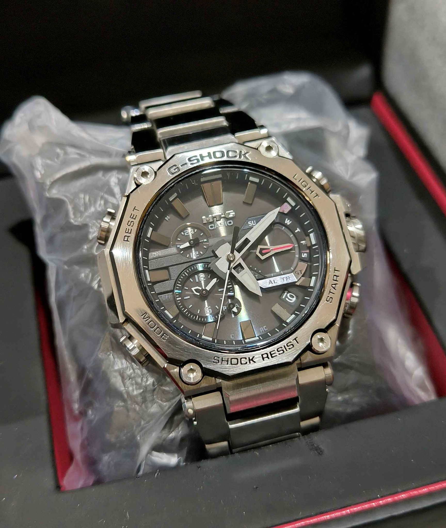 Bracelet De Montre Casio G-SHOCK GA-2000S-7A Carbon Core Guard - Résistant Aux Chocs, Neuf Avec étiquettes