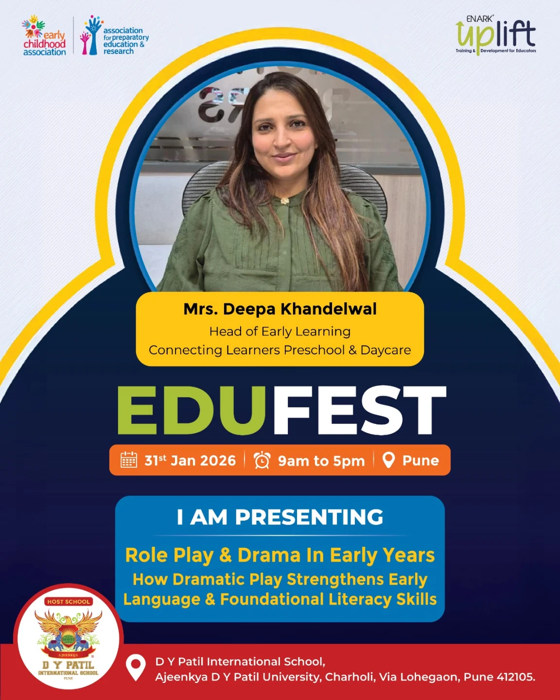 Early - We are pleased to welcome Mrs. Deepa Khandelwal, Head of Early ...