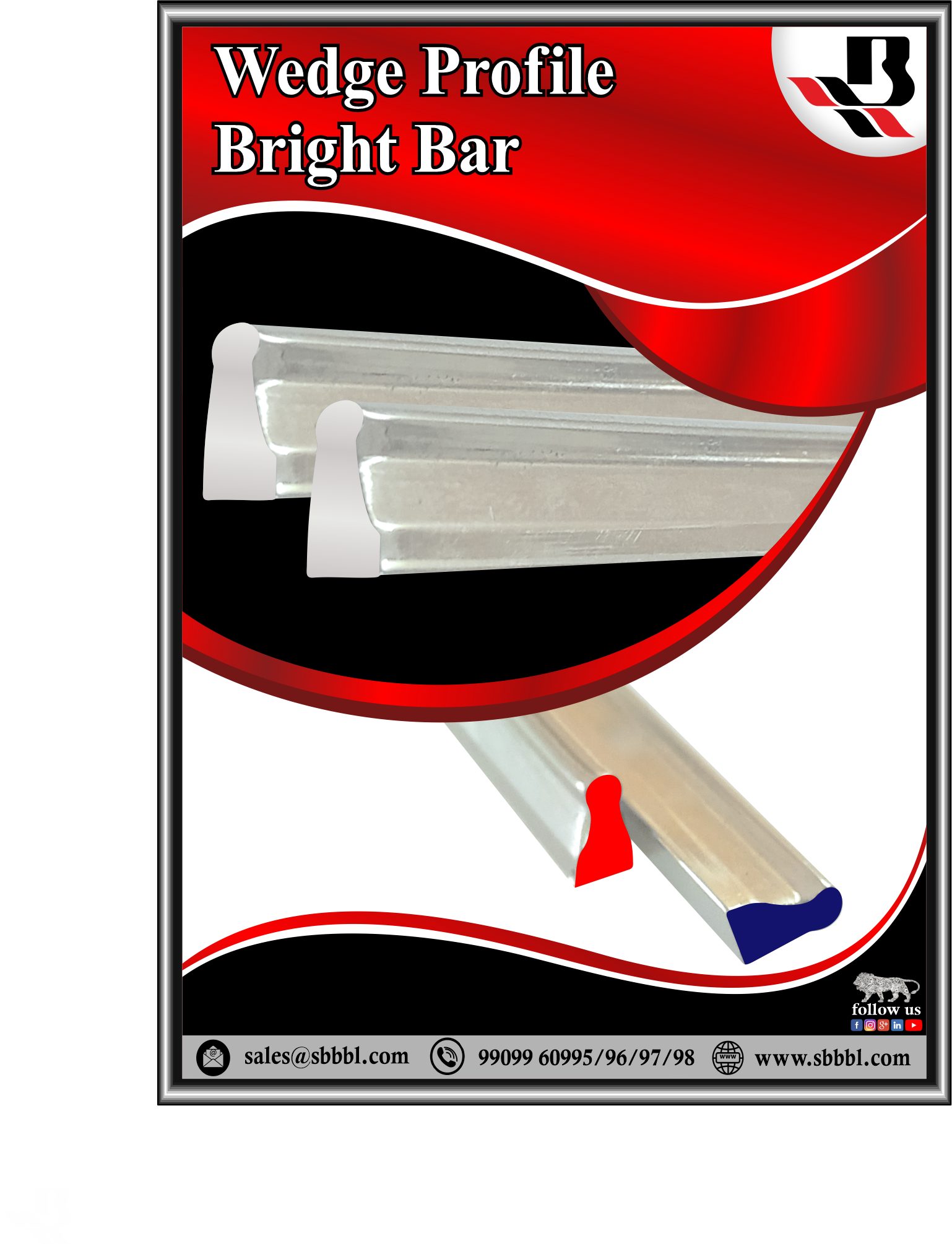 Shri - Wedge Profile Bright Bar Widely used in paper and pulp ...