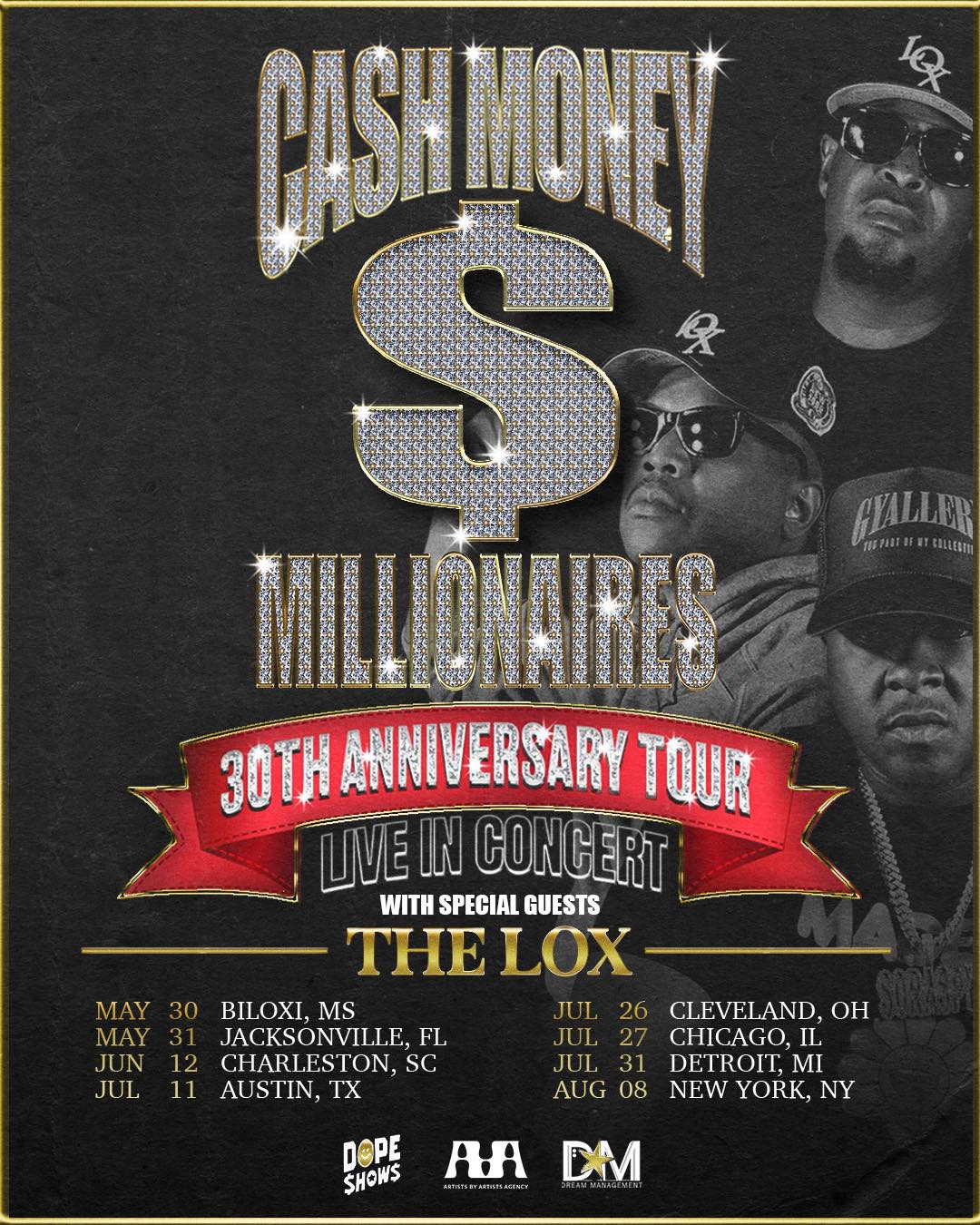 JUST ANNOUNCED 💸 Two Legendary Labels. One Historic Tour. Cash