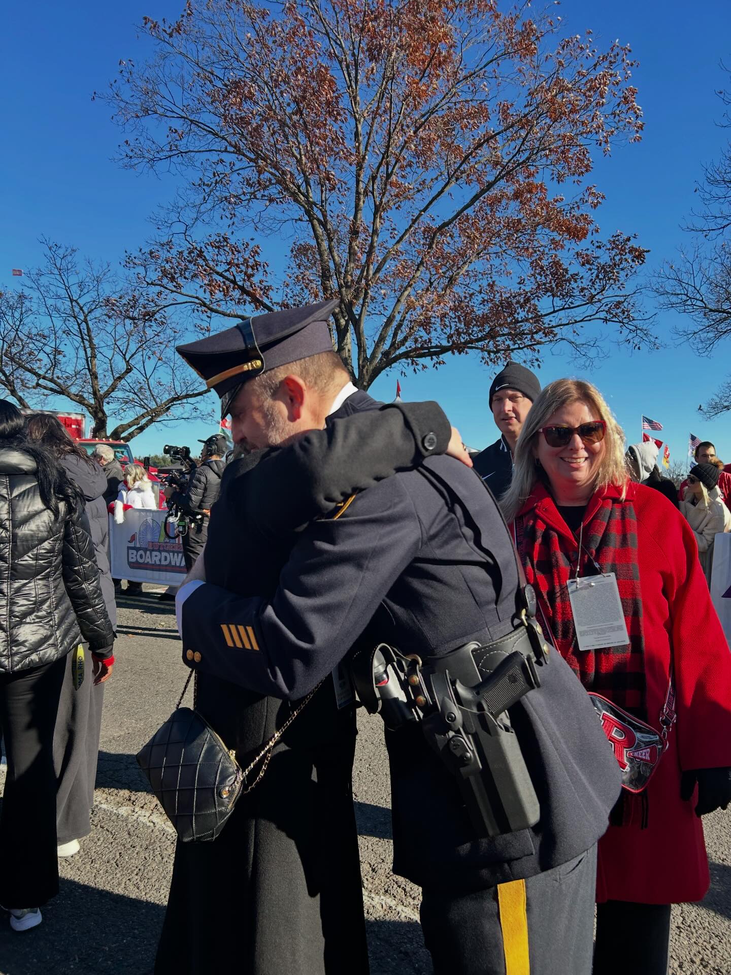 Rutgers University Police Department - RUPD - John Ochs (left), son of ...