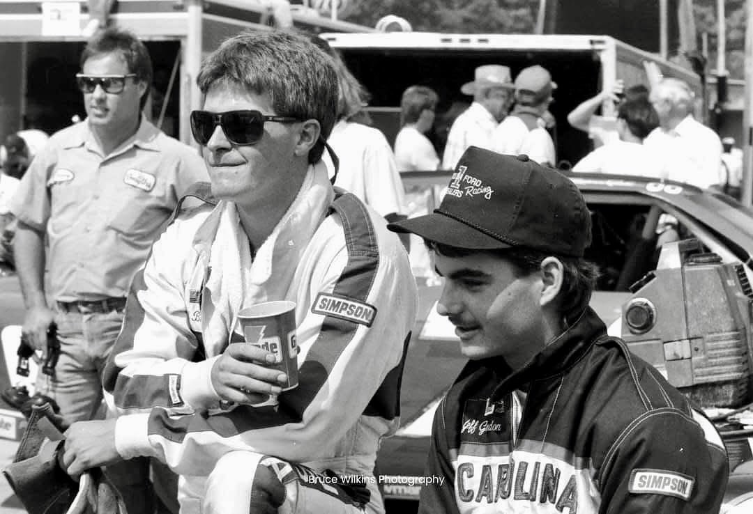 Ward - Jeff Gordon and I back in the day. #tbt | Facebook