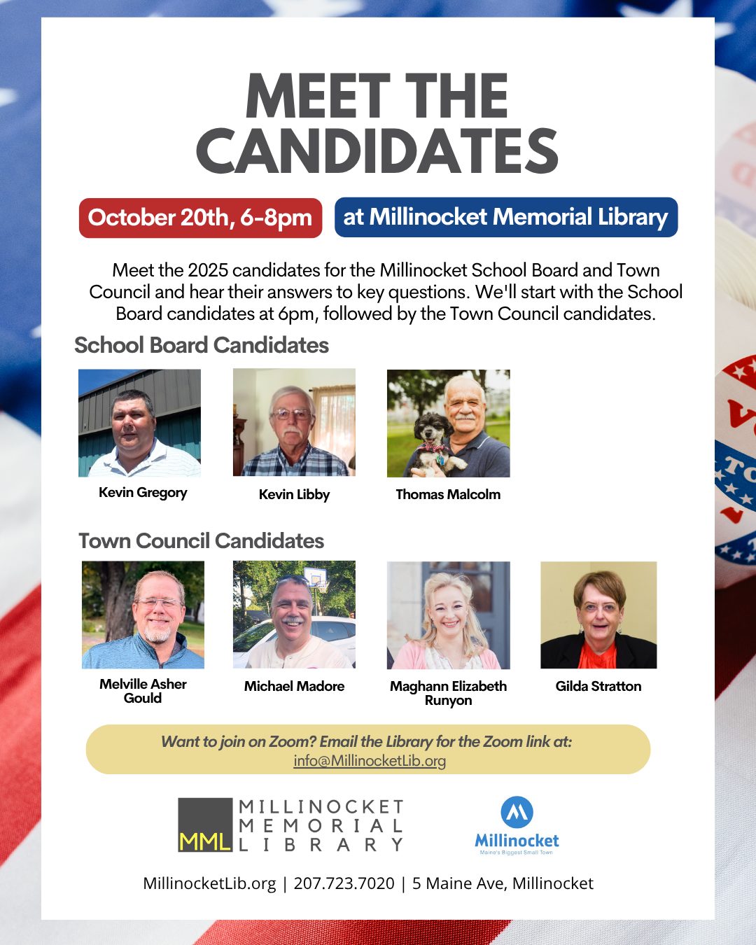 Katahdin Citizens Group | Join us for Candidates' Night at the ...