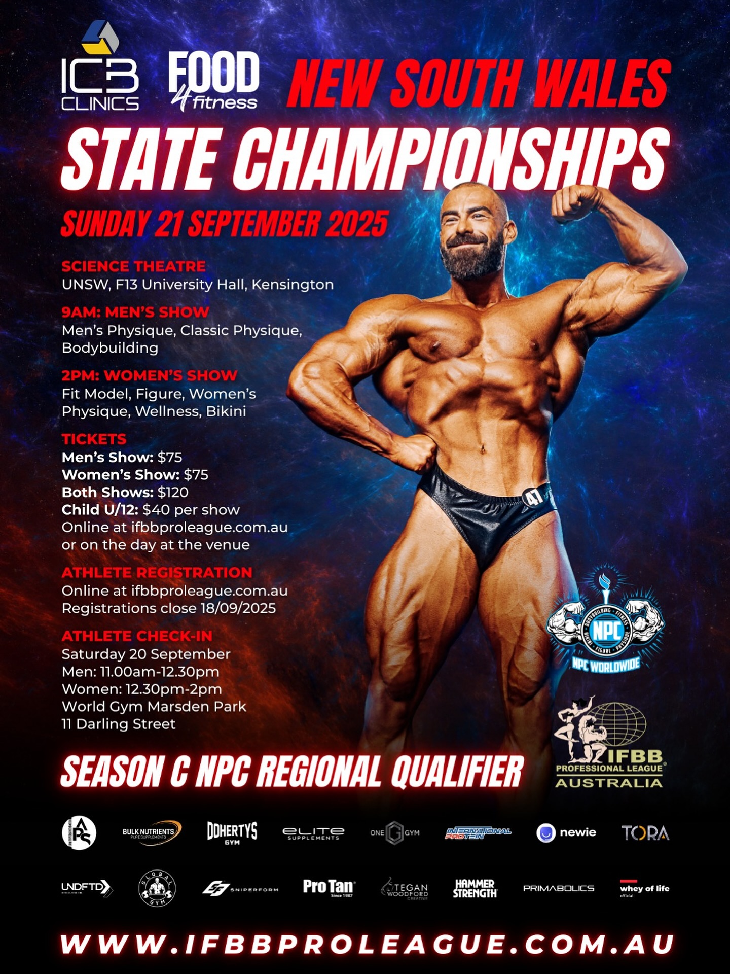 IFBB Pro League Australia - 📸 @charleslowthian Australia’s newest IFBB ...
