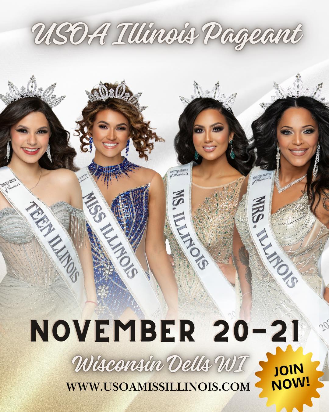 United States of America's Illinois Pageants