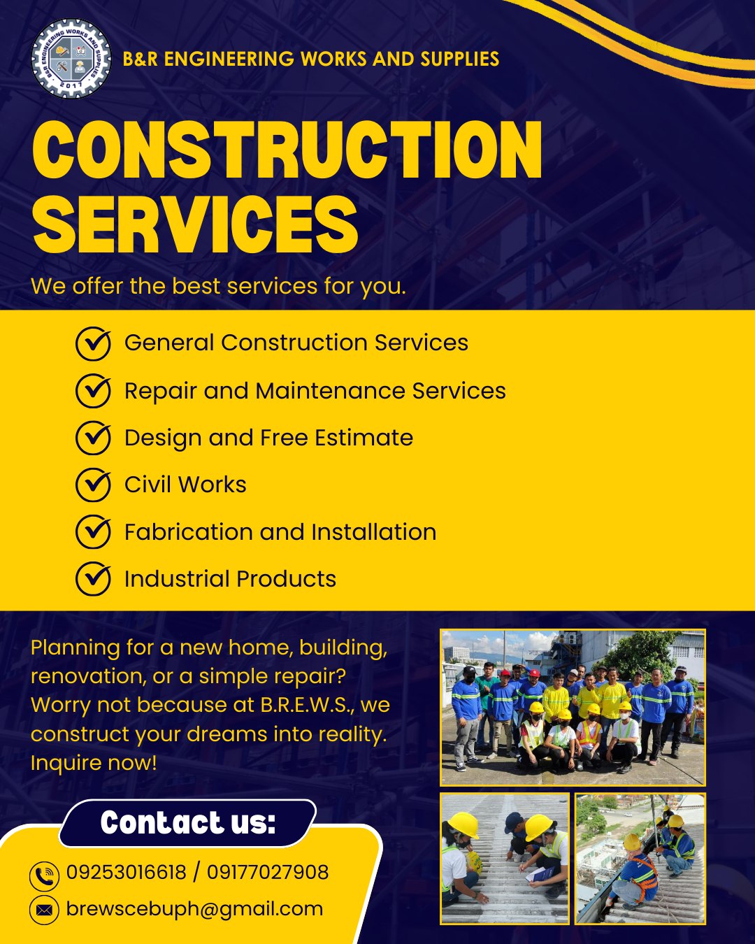 B&R Engineering Works and Supplies | Cebu City
