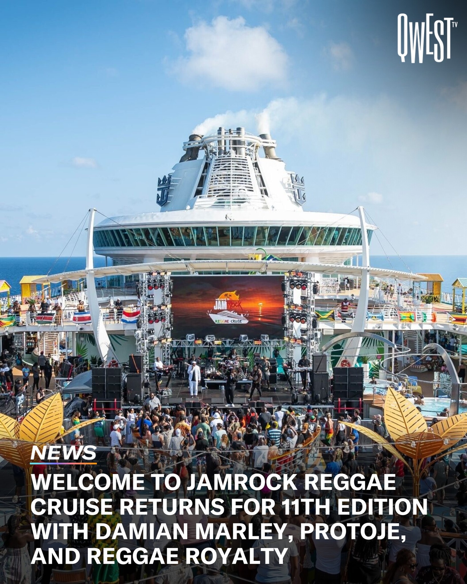 The 11th annual Welcome To Jamrock Reggae Cruise sets sail 