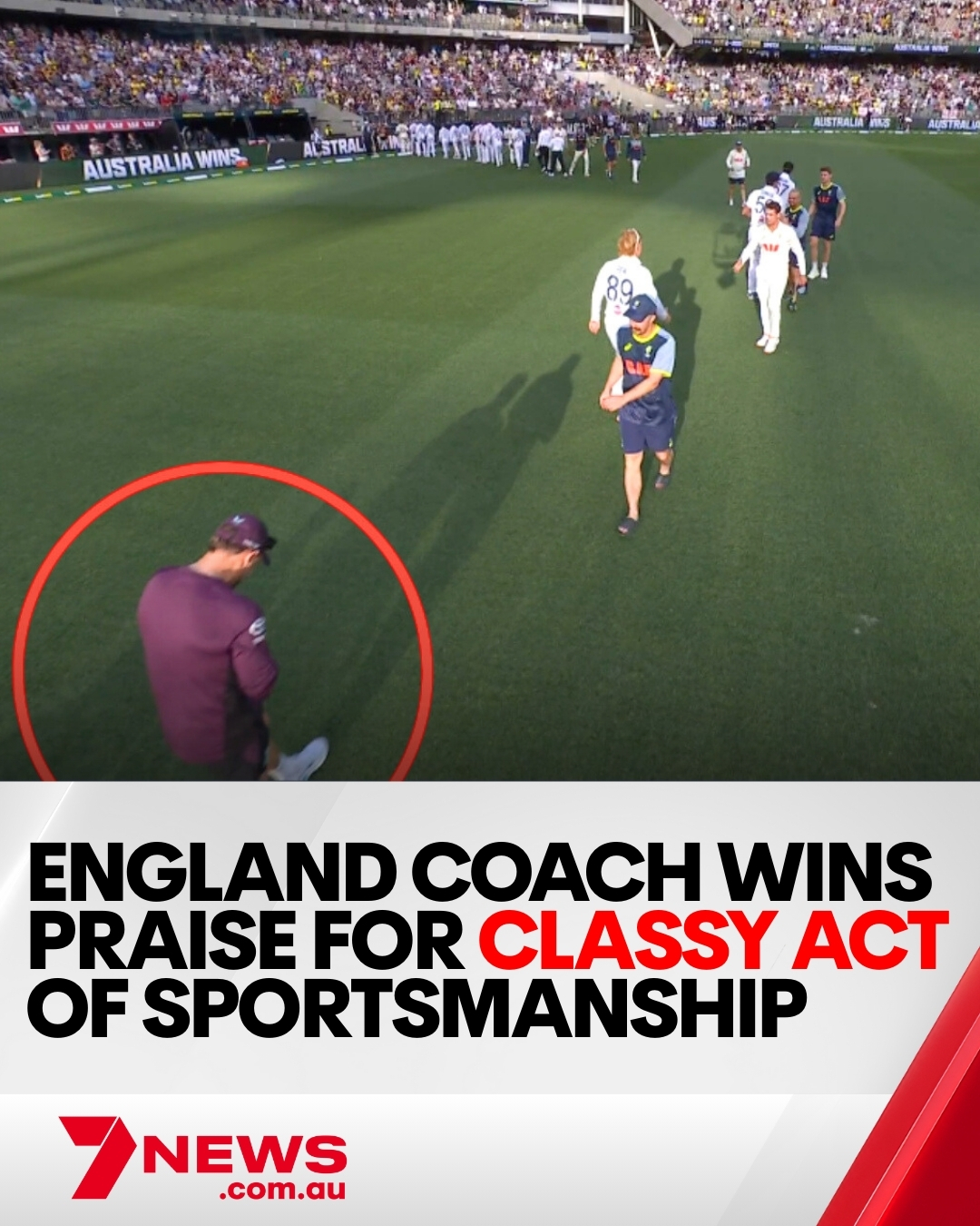 7NEWS - Eagle-eyed commentators picked up on a tiny gesture which says ...