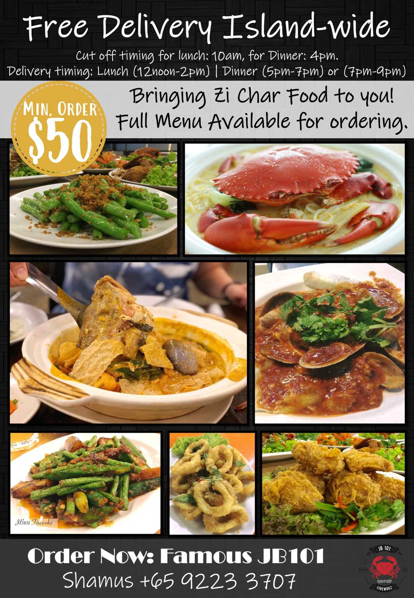 Locally Local - [Famous JB 101 Firewokz - 新山101小厨] Here...