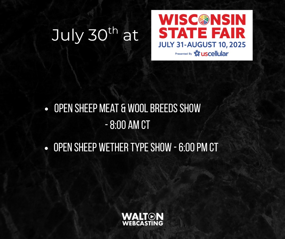 Check out today's schedules for the... - Walton Webcasting | Facebook