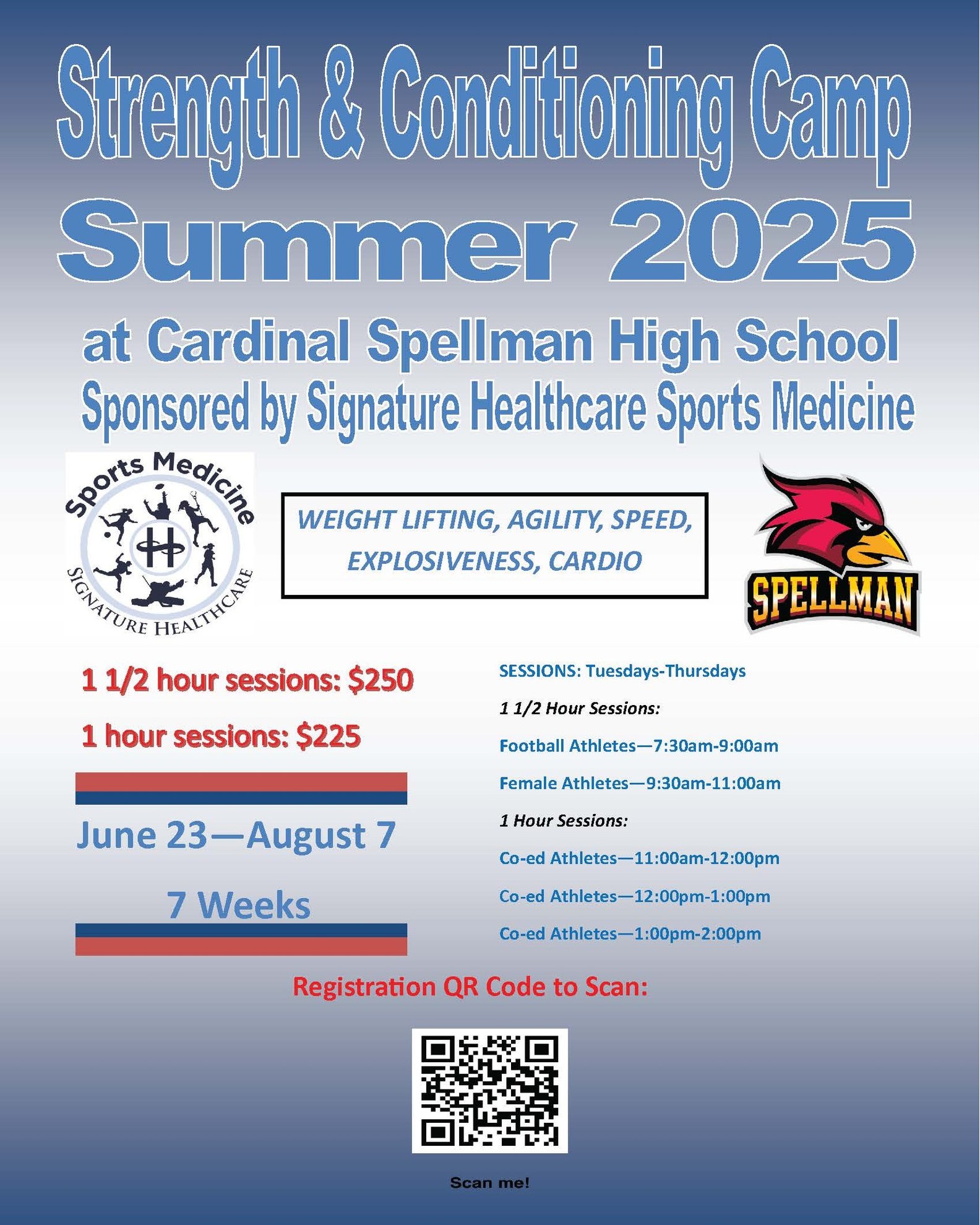 Cardinal - Get strong this summer at our Strength & Conditioning Camp 💪 ...