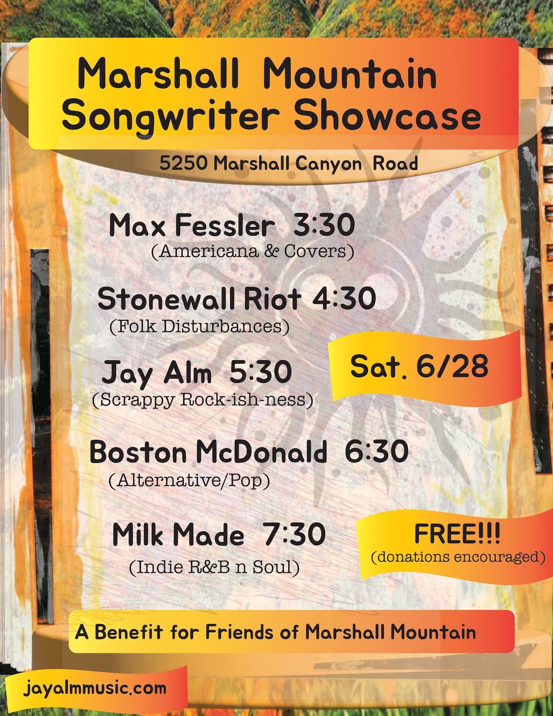 Marshall Mountain Songwriter Showcase