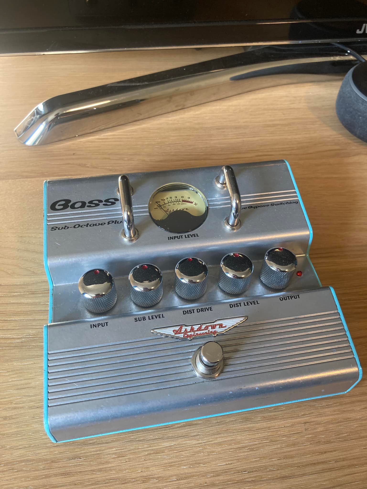 The new Ashdown Bass Exchange AB-BA pedal.