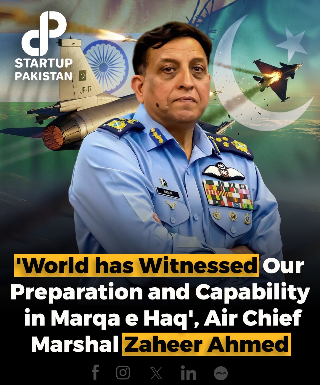 Startup - 'World has witnessed our preparation and capability in Marqa ...