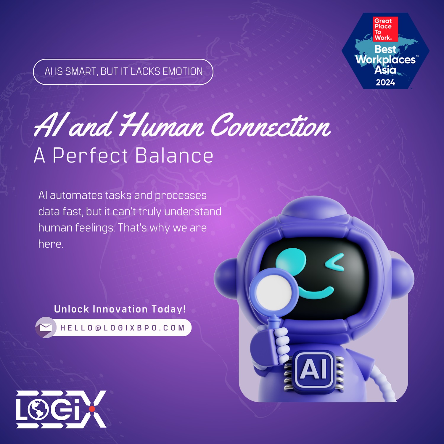 Logix BPO - 🤖 We’re all buzzing about AI, right? It’s... | Facebook