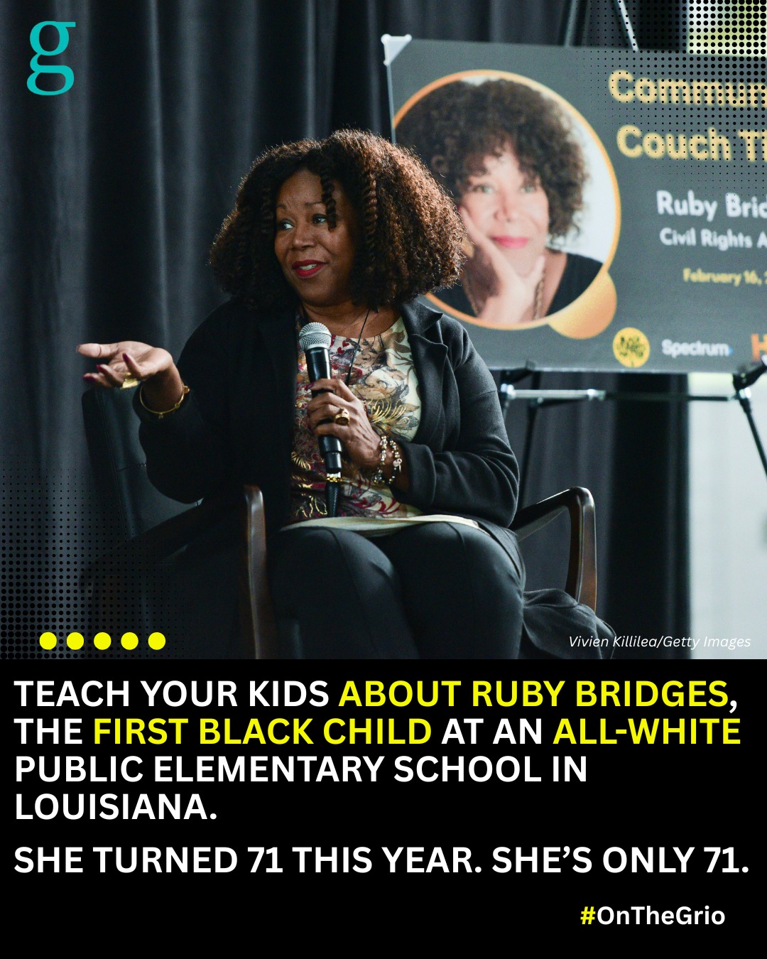 TheGrio - Ruby Bridges made history in 1960 when, at just six years old ...