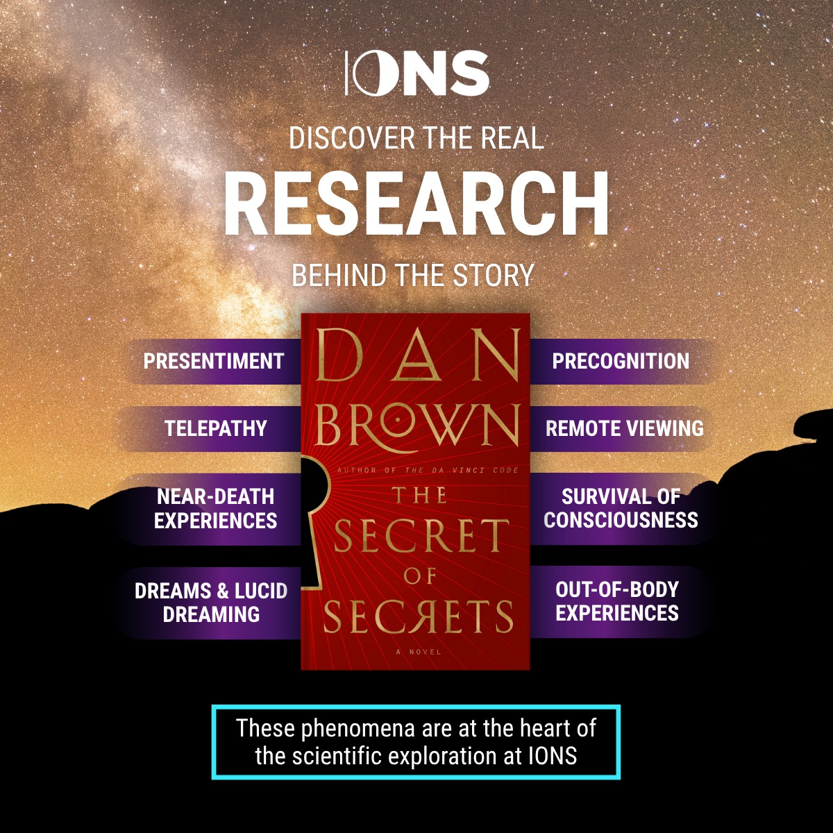 Institute of Noetic Sciences (IONS) | Novato CA