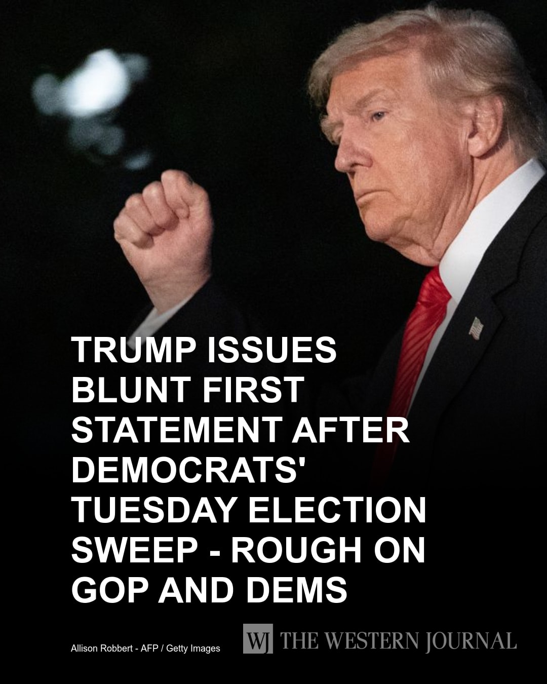 Conservative - Trump Issues Blunt First Statement After Democrats ...