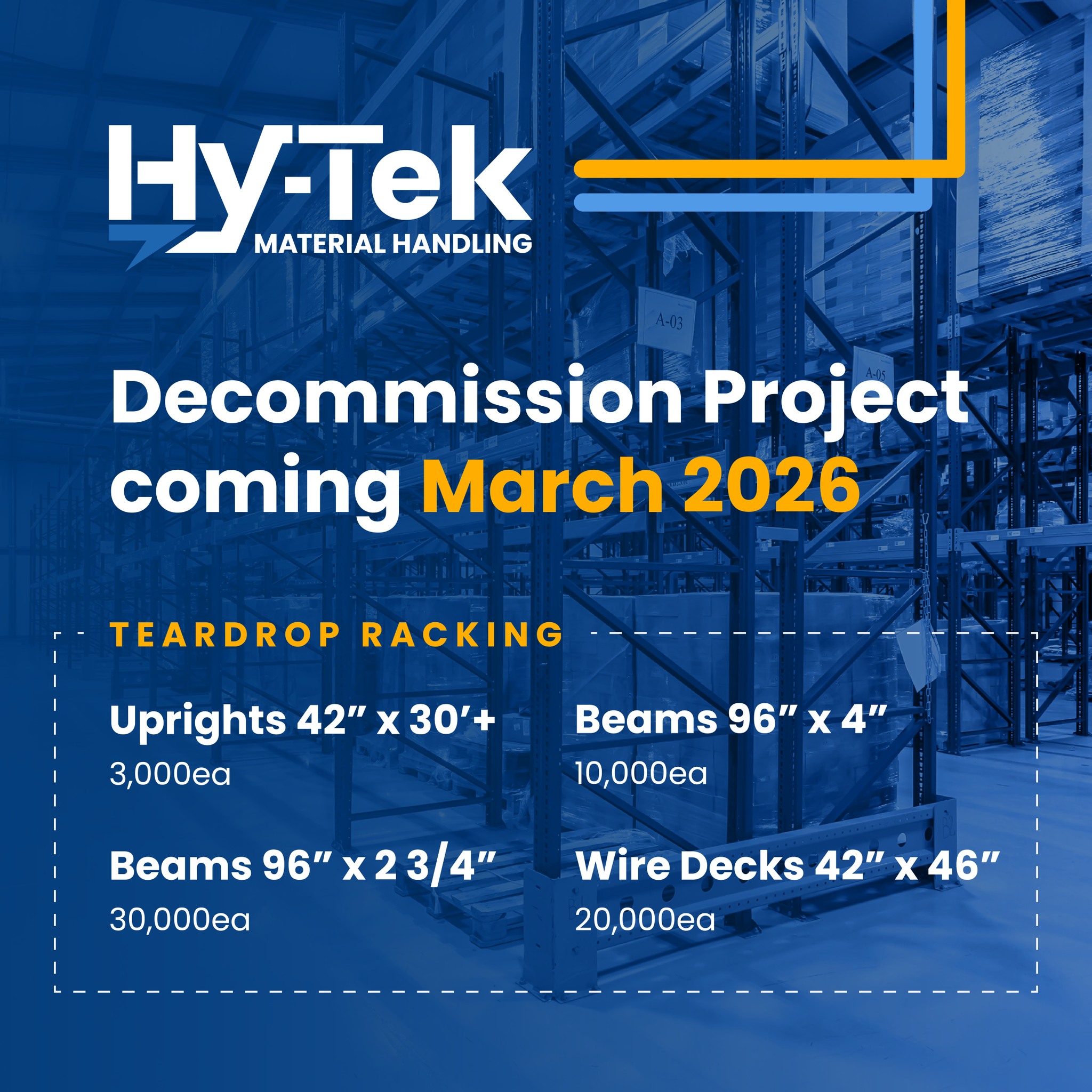 Big News! We’re gearing up for a... - Hy-Tek Intralogistics | Facebook