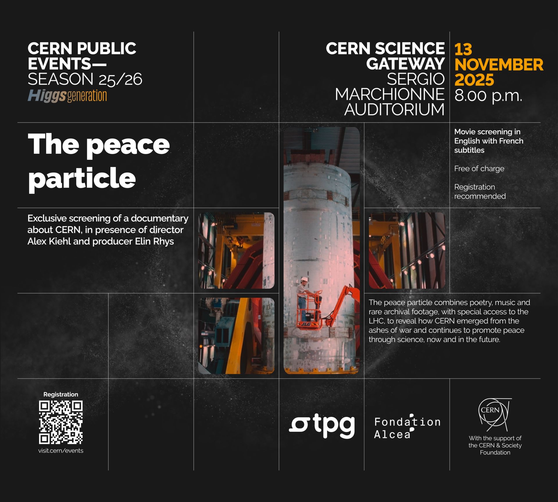 The Peace Particle 🔵 Join us on 13 November at