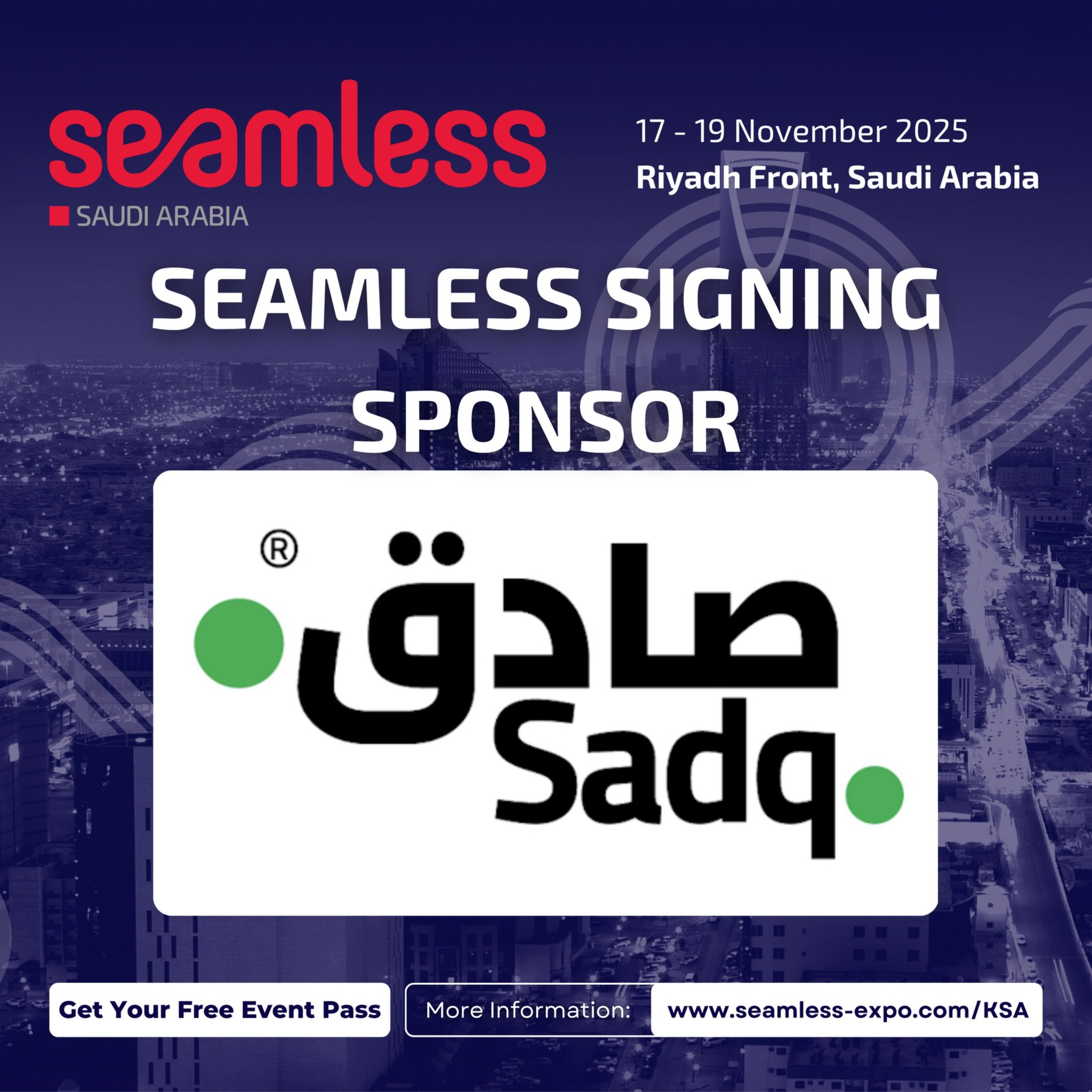Seamless - We’re delighted to welcome @Sadq as the Official Signing ...
