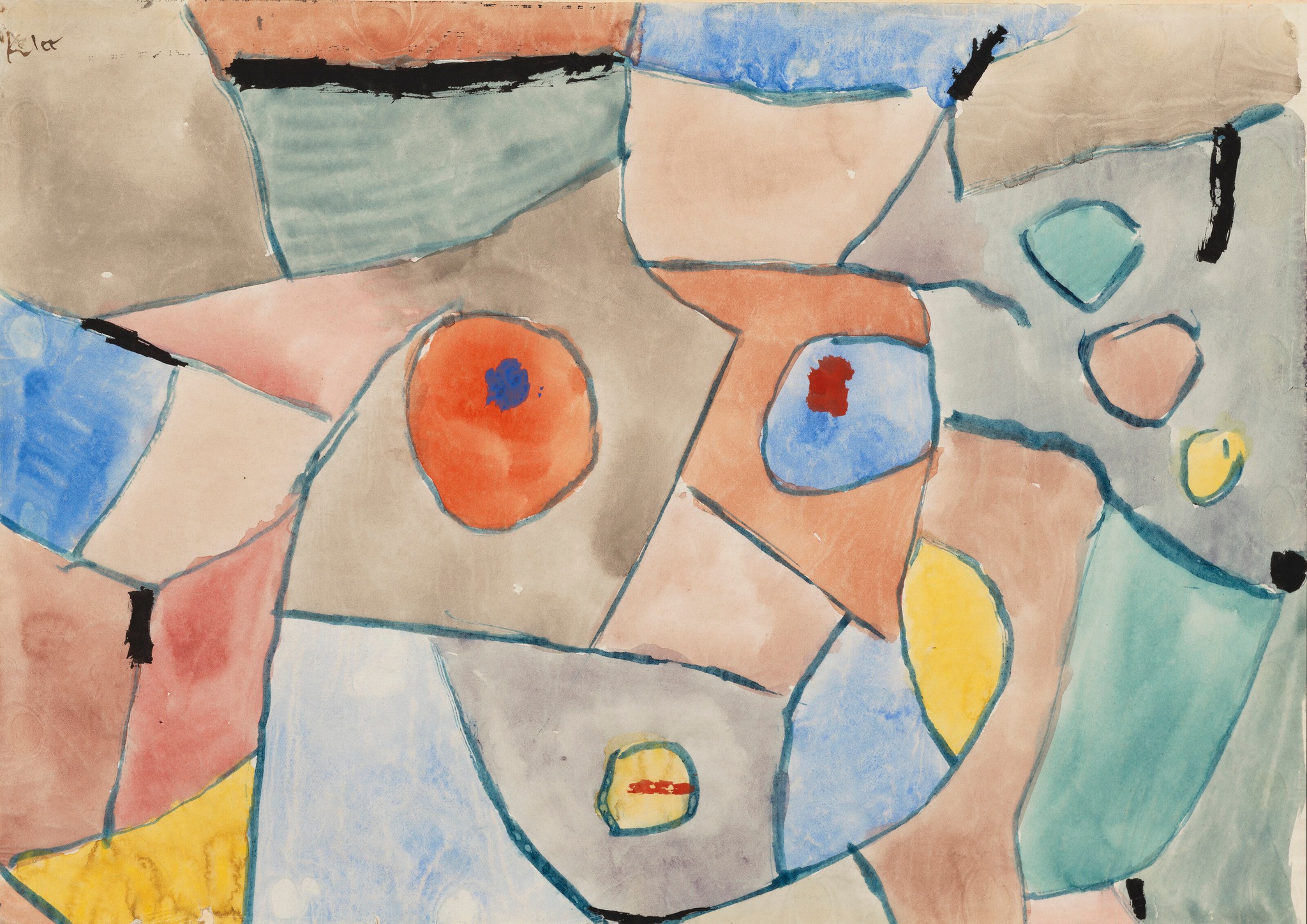 Paul Klee. Untitled. 1933 (gouache on paper) Christie's, Private coll.