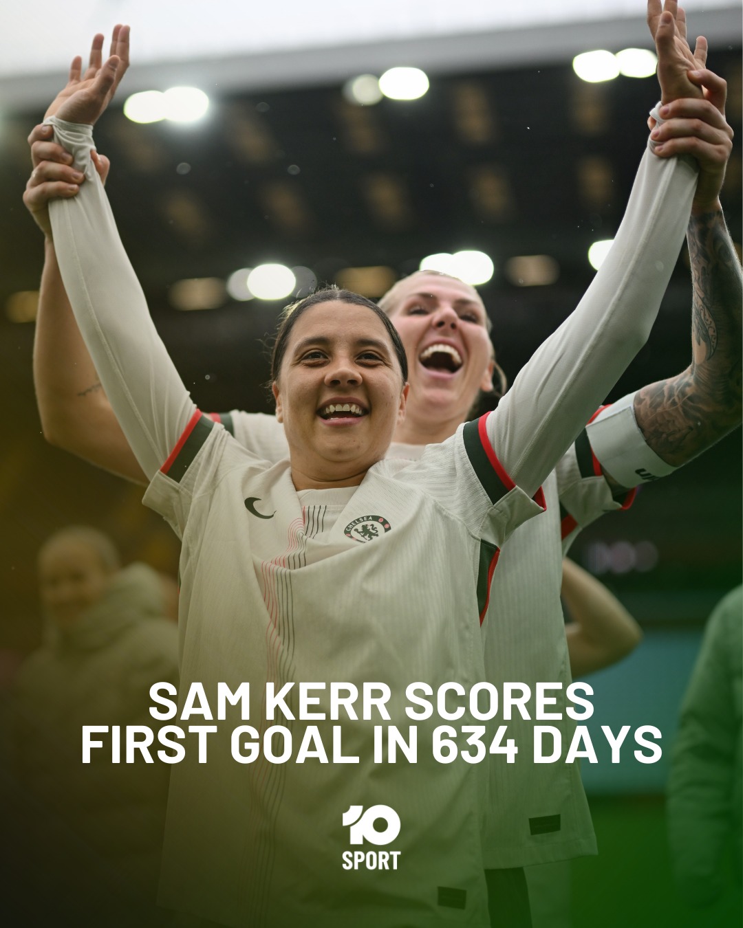 10 - SAM KERR IS BACK! Matildas captain Sam Kerr has scored in her ...