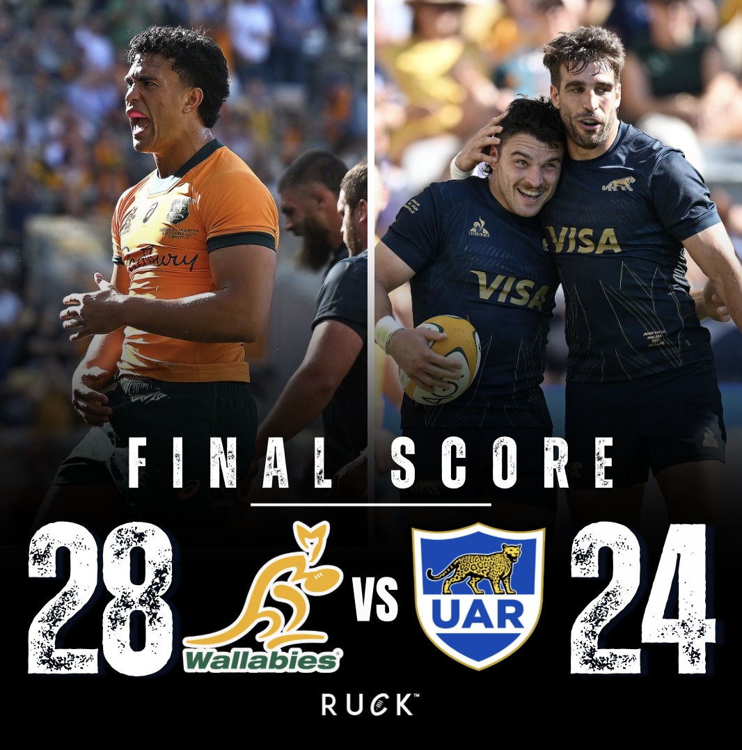Ruck.co.uk - Aussies snatch it from Argentina as time runs out! WHAT. A ...