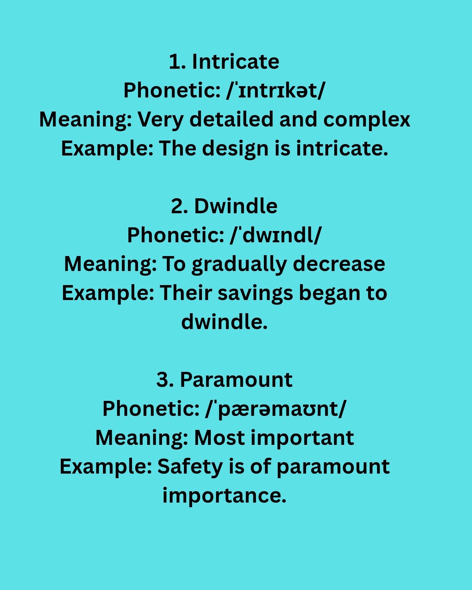 General - Learn English vocabulary with High Scoring Vocabulary words # ...