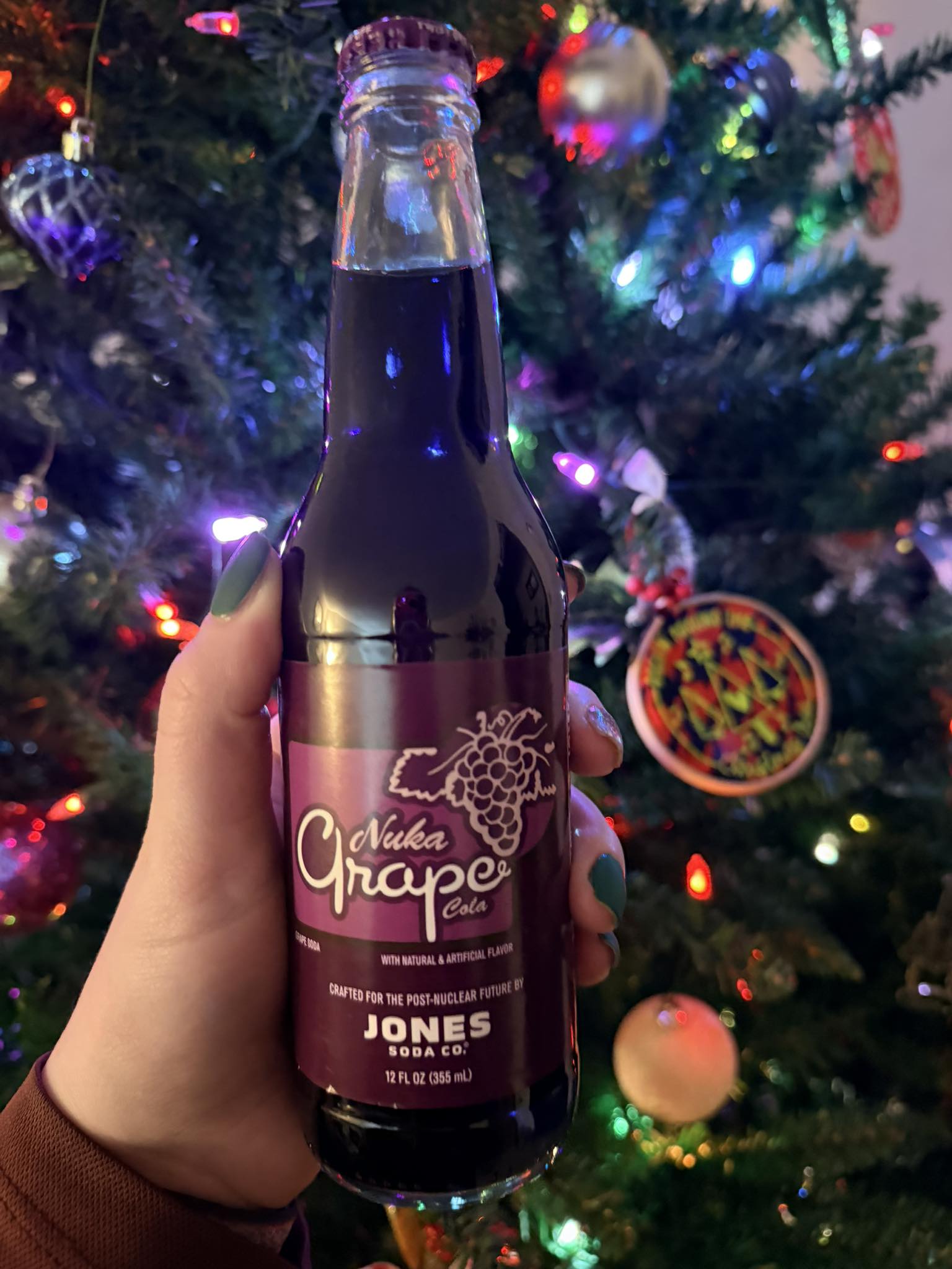 Looks like Jones soda is releasing a Nuka Grape!! 🍇 (Nothing