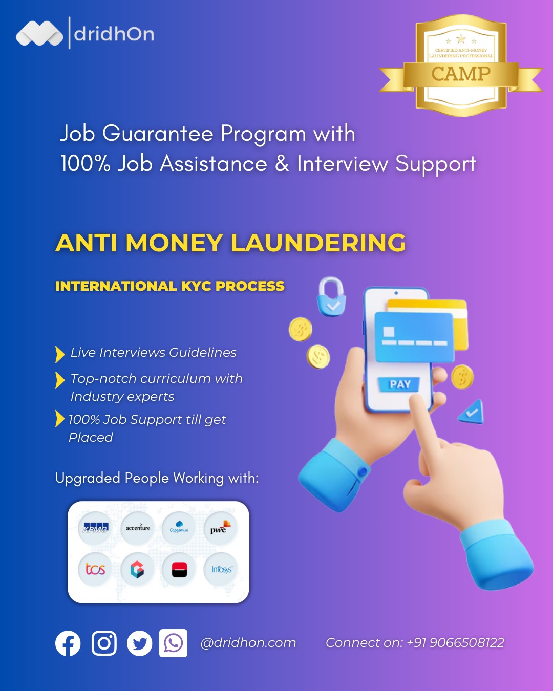 DridhOn - The Basic Requirements To start a career as an AML KYC ...