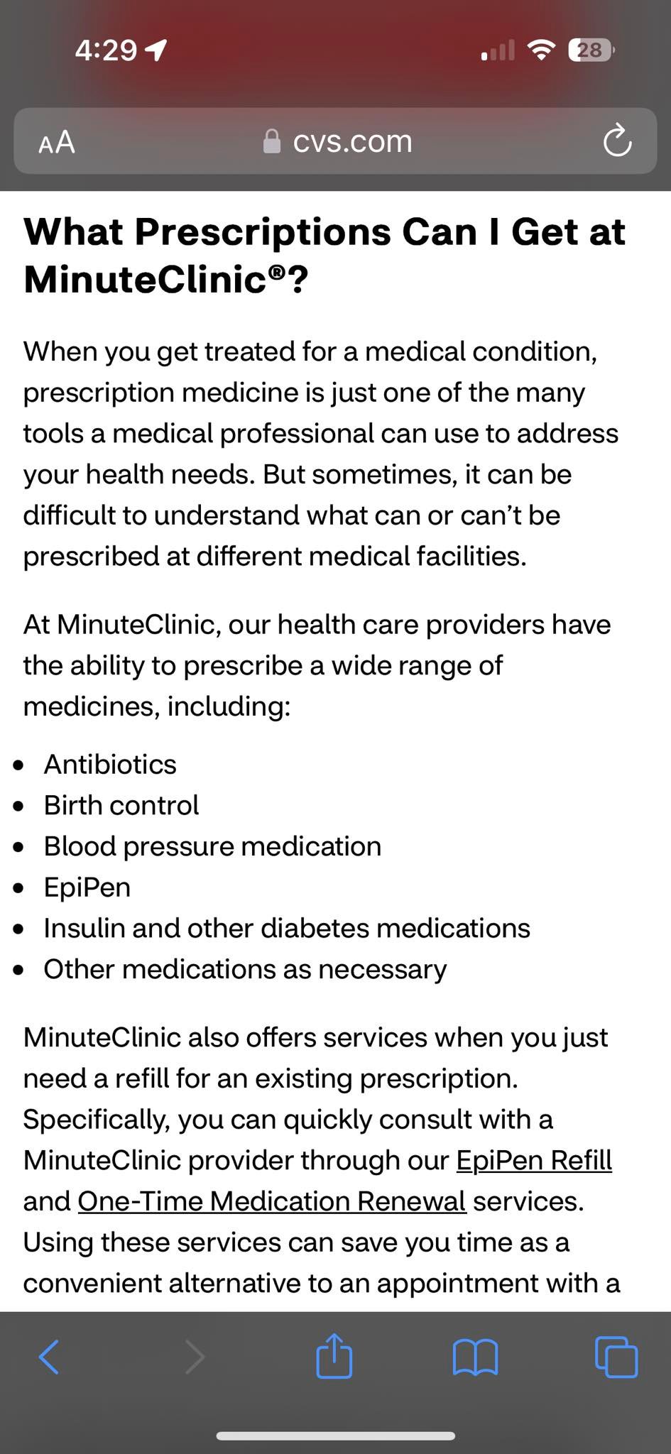 cvs minute clinic glp-1 MinuteClinic Weight-Loss Program expands access to weight management care Cvs Mini Clinic insulin prescriptions